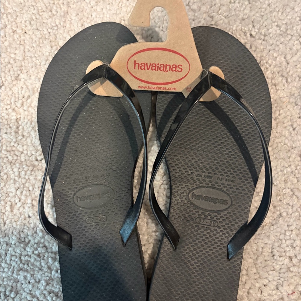 Havaianas Women's Classic Black Sandals